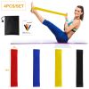 12" x 2" Resistance Loop Exercise Bands Stretching Workout Bands Physical Therapy Strength Training with Instruction Guide Carry Bag for Home Fitness