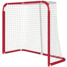 Soozier Backyard Soccer Goal, All Weather Practice Soccer Net with Steel Frame, PE Mesh for Backyard, Easy Assembly