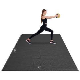 VEVOR Exercise Mat, Non Slip High Density Premium Yoga Mat, Exercise Yoga Mat for Men & Women, Fitness & Exercise Mat with Bag & Carry Strap